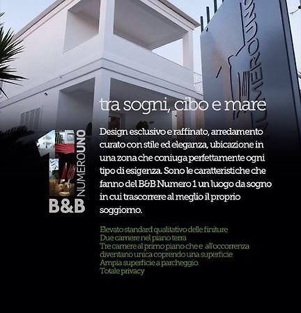 B&B Numero Uno Bisceglie Ngoại thất bức ảnh